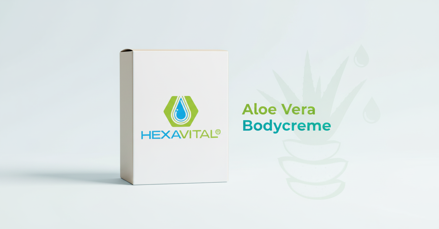 6x Multiaction Body Creme – Intensive Pflege für strahlende und gesunde Haut - Hexavital