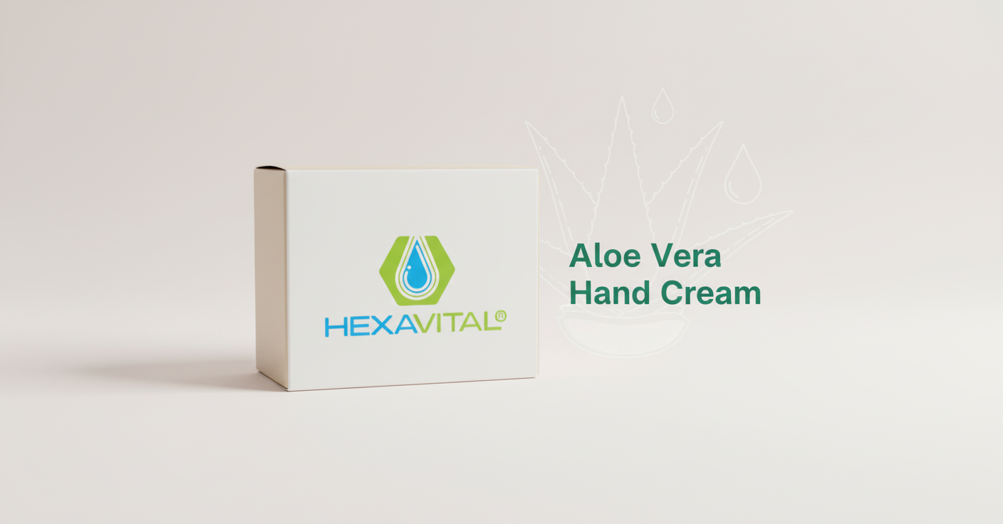 6x Hand Cream – Sanfte Pflege für zarte und geschmeidige Hände - Hexavital