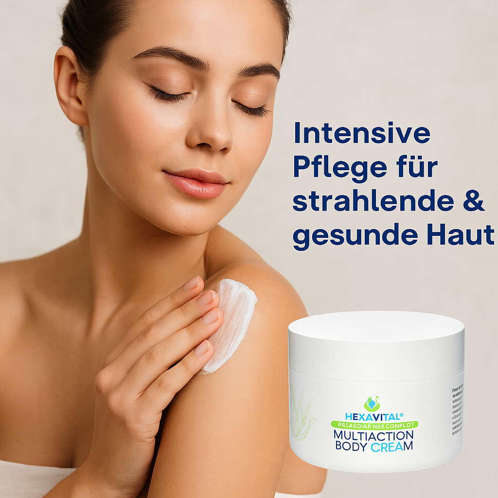 Multiaction Body Creme – Intensive Pflege für strahlende und gesunde Haut - Hexavital
